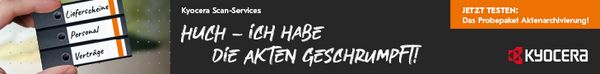 Mit unseren Kyocera Scan-Services – Aktenarchivierung begleiten wir dich bei der Digitalisierung deiner Geschäftsprozesse und bieten zuverlässige Scan-Services für ein digitales Archiv.  Mit unseren Kyocera Scan-Services – Aktenarchivierung begleiten wir dich bei der Digitalisierung deiner Geschäftsprozesse und bieten zuverlässige Scan-Services für ein digitales Archiv.